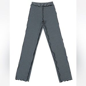 XXS/XS Fashion Brand Company Blue Striped Tencel/Wool Knit Lounge Pants